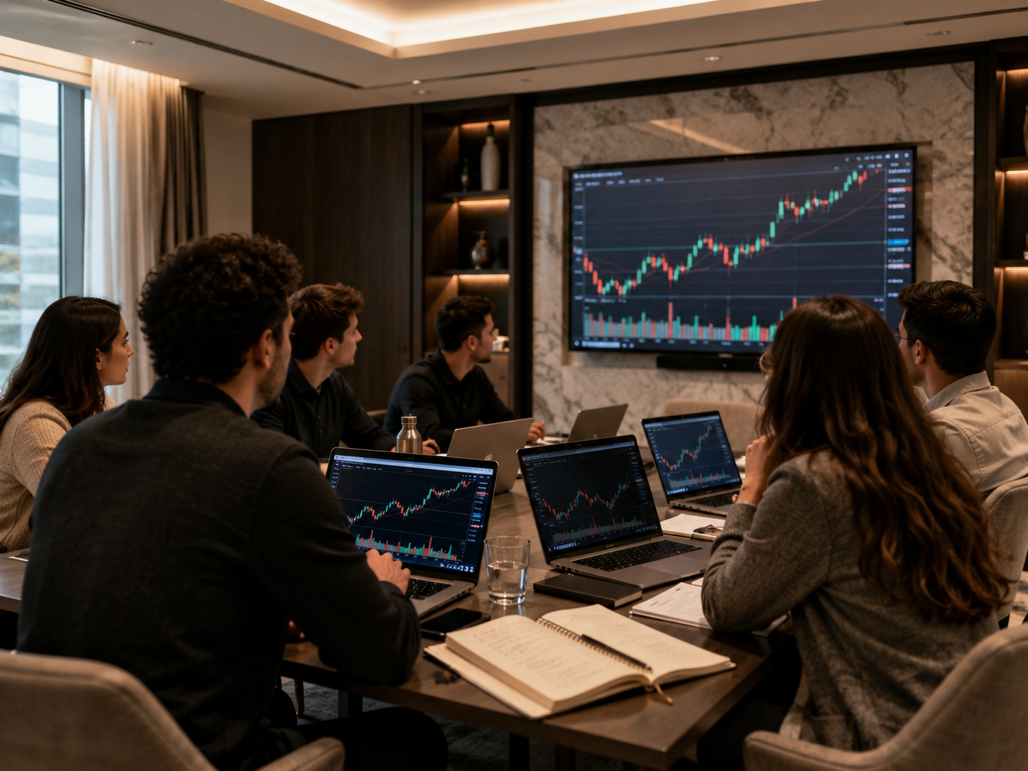 Sevenfold trading desk